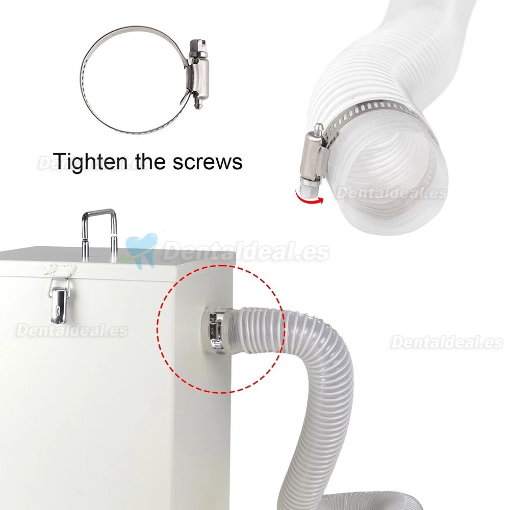 RZ-XC Colector de Polvo Dental 1000W Sistema de Aspiraci&oacute;n Laboratorio